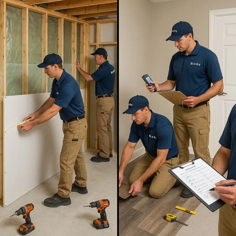 Repairs and Reconstruction process in Kirby, TX
